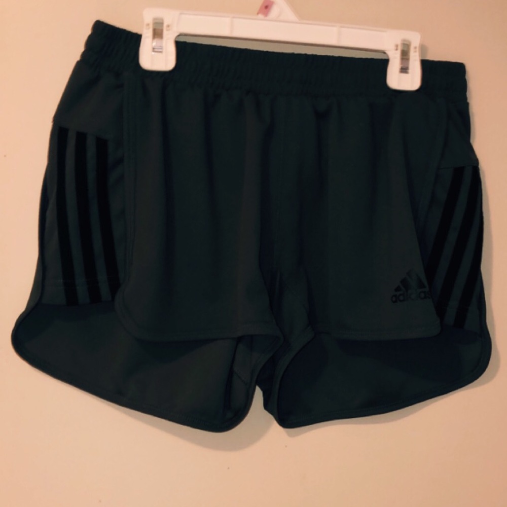 Very cute gray track adidas shorts
